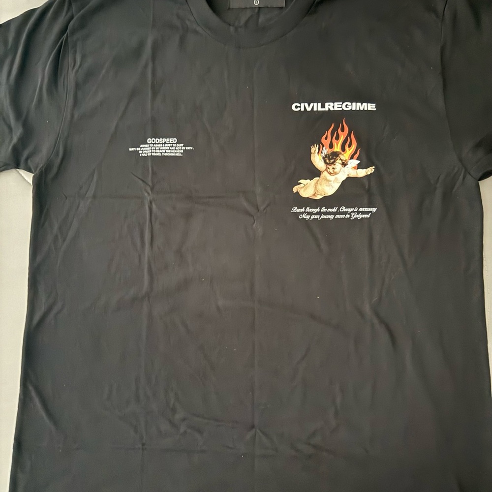 Civil Regime Godspeed angel tee